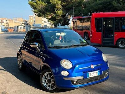Usata Fiat 500 69 CV (50 kW) 2011 Blu Utilitaria