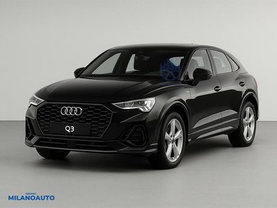 Usata Audi Q3 Sportback S-Line 150 CV (110 kW) 2023 Nero SUV