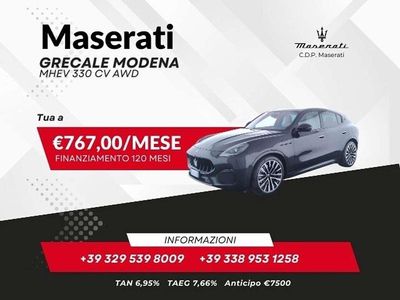 Usata Maserati Grecale 330 CV (242 kW) 2024 Nero SUV