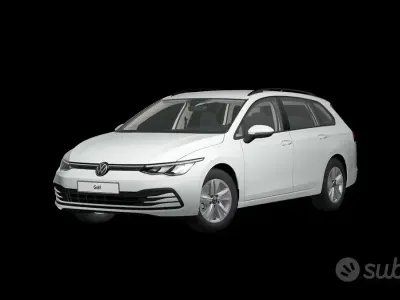 Usata VW Golf VIII Life 116 CV (85 kW) 2022 Bianco Station wagon