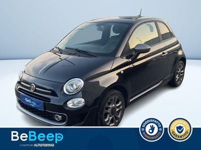 Usata Fiat 500 S 69 CV (50 kW) 2018 Nero metallizzato Berlina