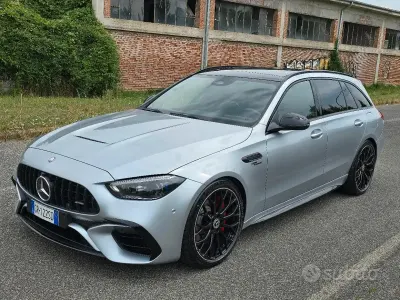 Usata Mercedes C63 AMG AMG 476 CV (350 kW) 2024 Grigio Station wagon