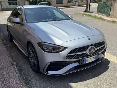 Usata Mercedes C220 Premium 200 CV (147 kW) 2021 Argento Berlina