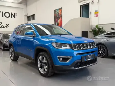 Usata Jeep Compass Limited 140 CV (102 kW) 2018 Blu SUV