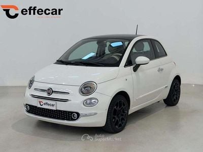 Begagnad Fiat 500 Lounge 69 HK (50 kW) 2015 Vit Halvkombi