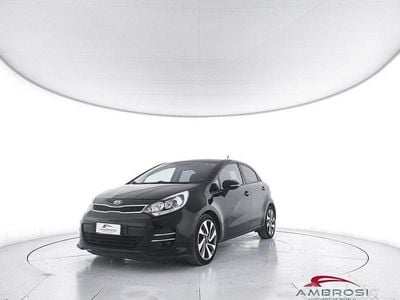 Usata Kia Rio 75 CV (55 kW) 2016 Nero Utilitaria
