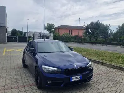 Brugt BMW 118 Advantage 150 HK (110 kW) 2018 Blå Hatchback