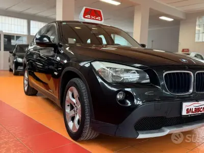 Usata BMW X1 Efficient Dynamics 177 CV (130 kW) 2010 Nero SUV