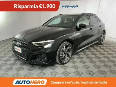 Usata Audi A3 S-Line 110 CV (80 kW) 2023 Nero Berlina