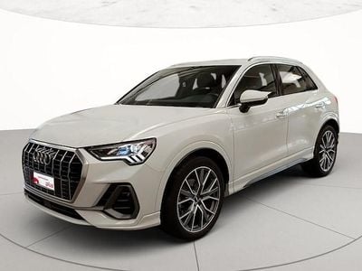 Usata Audi Q3 S-Line 150 CV (110 kW) 2019 Bianco ghiacciaio metallizzato SUV