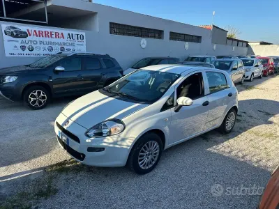 Brugt Fiat Punto Lounge 69 HK (50 kW) 2016 Hvid Hatchback