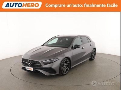 Usata Mercedes A180 AMG Line Premium 150 CV (110 kW) 2024 Grigio Berlina
