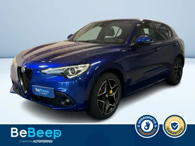 Usata Alfa Romeo Stelvio Veloce 210 CV (154 kW) 2020 Blu metallizzato SUV