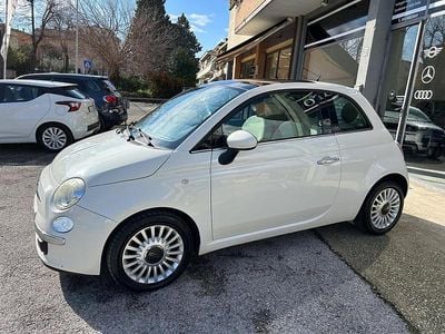 Usata Fiat 500 Lounge 95 CV (69 kW) 2011 Bianco Berlina