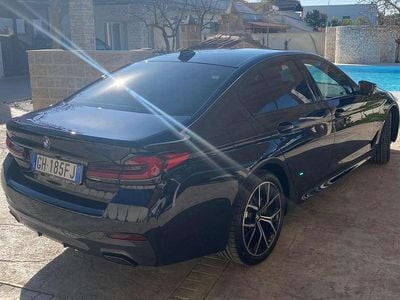 Usata BMW 520 M Sport 190 CV (139 kW) 2022 Nero Berlina