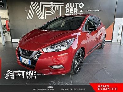Usata Nissan Micra Tekna 90 CV (66 kW) 2019 Rosso Utilitaria