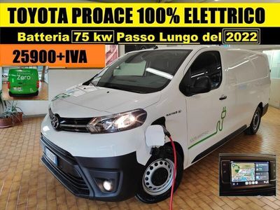 usata Toyota Passo Proace 2022 ELETTRIC 75kWhLUNGO carico 10q