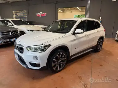 Usata BMW X1 xLine 150 CV (110 kW) 2016 Bianco SUV