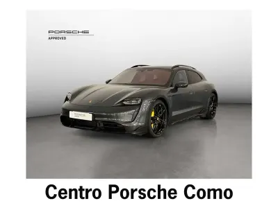 Usata Porsche Taycan Turbo Cross Turismo Cross Turismo 500 kW (680 CV) 2021 Grigio vulcano Station wagon
