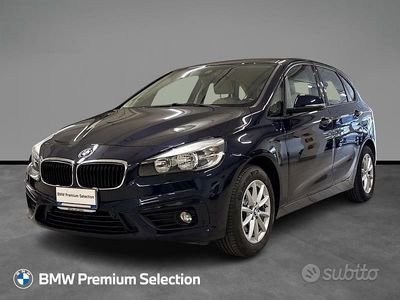 Usata BMW 216 Active Tourer Advantage 116 CV (85 kW) 2017 Blu Monovolume