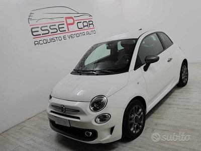 Usata Fiat 500 Lounge 69 CV (50 kW) 2018 Bianco Utilitaria