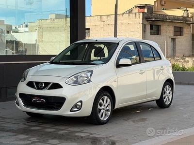 Usata Nissan Micra Acenta 80 CV (58 kW) 2017 Bianco Utilitaria