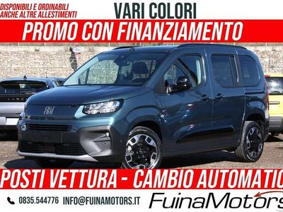 Nouvelle Fiat Doblò La Prima 131 ch (96 kW) 2026 Bleue Monospace