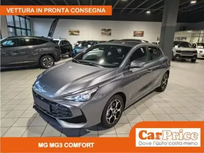 Nuova MG MG3 Comfort 116 CV (85 kW) 2025 Vari colori Utilitaria