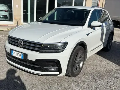 Usata VW Tiguan Advance 150 CV (110 kW) 2017 Bianco SUV
