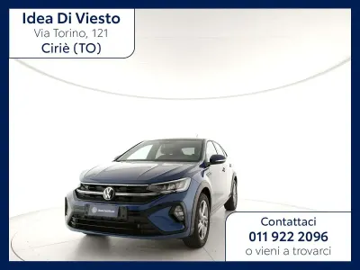 Usata VW Taigo R-line 110 CV (80 kW) 2022 Reef blue metallizzato SUV