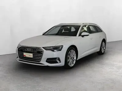 Usata Audi A6 Business 204 CV (150 kW) 2020 Bianco ghiacciaio metallizzato Station wagon