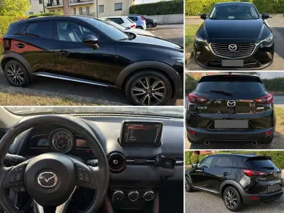 Usata Mazda CX-3 Evolve 105 CV (77 kW) 2017 Nero SUV