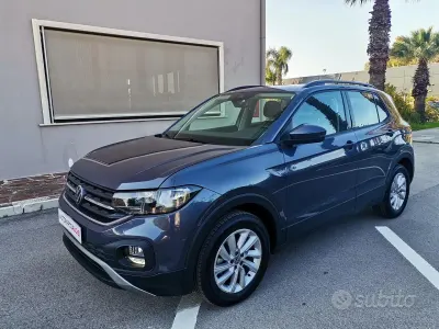 Usata VW T-Cross Style 110 CV (80 kW) 2023 Blu SUV