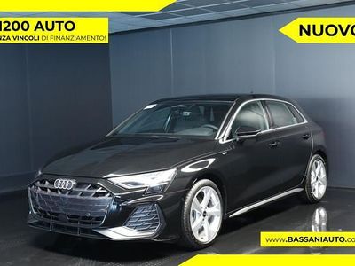 Nuova Audi A3 e-tron S-Line 150 CV (110 kW) 2025 Nero Utilitaria
