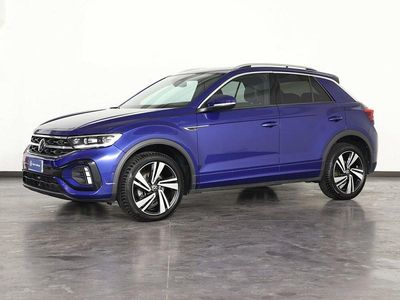 Usata VW T-Roc R-line 150 CV (110 kW) 2022 Pyrit silver nero SUV