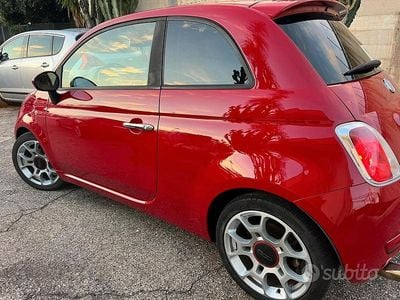 Usata Fiat 500 100 CV (73 kW) 2008 Rosso Berlina