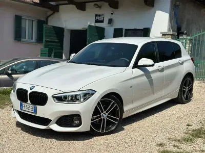 Usata BMW 116 M Sport 109 CV (80 kW) 2018 Bianco Utilitaria