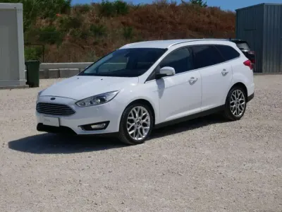 Usata Ford Focus Titanium X 120 CV (88 kW) 2016 Bianco Station wagon