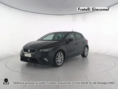 Usata Seat Ibiza FR 95 CV (69 kW) 2023 Nero midnight Utilitaria