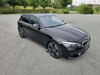 Usata BMW 116 Sport Line 109 CV (80 kW) 2018 Nero Utilitaria