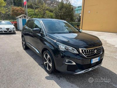 Usata Peugeot 3008 Allure 130 CV (95 kW) 2018 Nero SUV