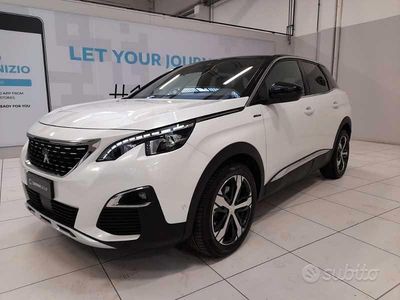 Usata Peugeot 3008 GT-line 131 CV (96 kW) 2020 Bianco SUV