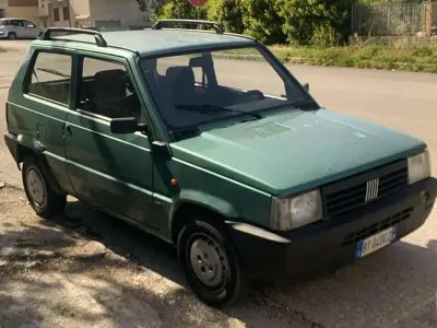 Usata Fiat Panda Young 54 CV (39 kW) 2001 Verde Berlina