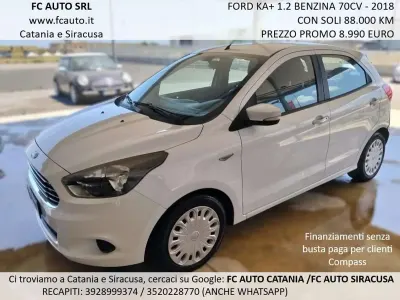 Usata Ford Ka 71 CV (52 kW) 2018 Bianco Berlina