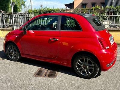 Usata Fiat 500 S 69 CV (50 kW) 2016 Rosso Cabrio