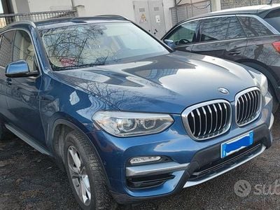 Usata BMW X3 Luxury Line 190 CV (139 kW) 2019 Blu SUV
