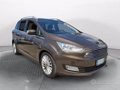 Begagnad Ford C-MAX Titanium 120 HK (88 kW) 2015 Grå Minibuss