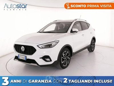 Usata MG ZS Luxury 106 CV (77 kW) 2023 Bianco SUV