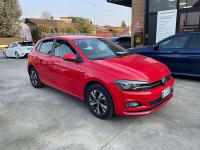 Usata VW Polo Comfortline 75 CV (55 kW) 2018 Rosso Utilitaria