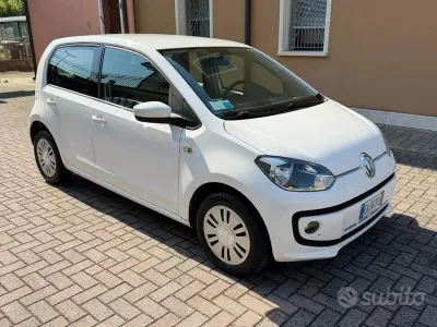 Usata VW up! 68 CV (50 kW) 2014 Bianco Utilitaria
